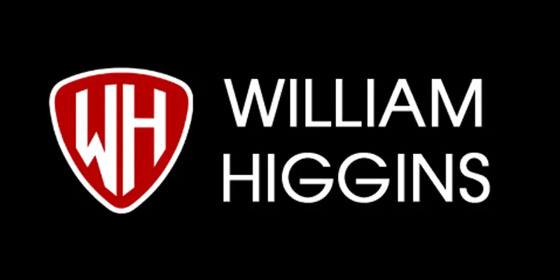 William Higgins logo review