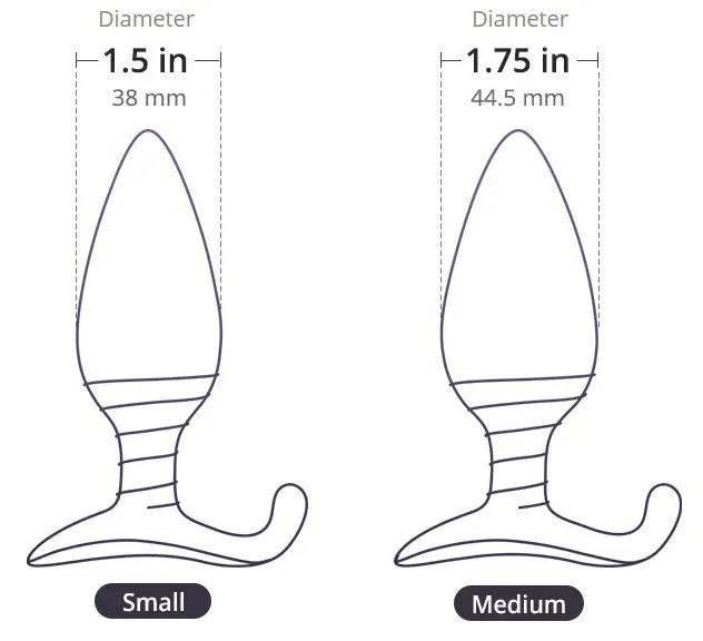 Lovense Hush 2 size comparison 2026